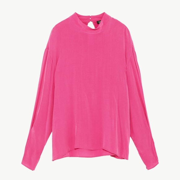 Zara Tops - NWT Zara | Button Sleeve Detail Blouse